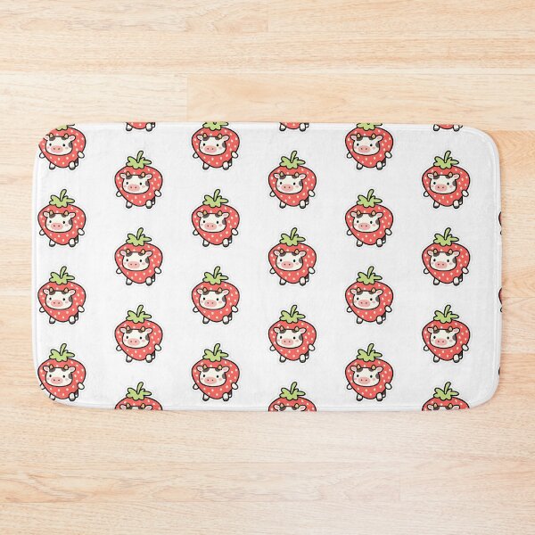Item preview, STICKER STRAWBERRY COW designed and sold by CROFTARTS.
