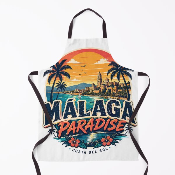 Item preview, Málaga Paradise – Tropical Sunset Costa del Sol Souvenir Design designed and sold by PepeMilano.