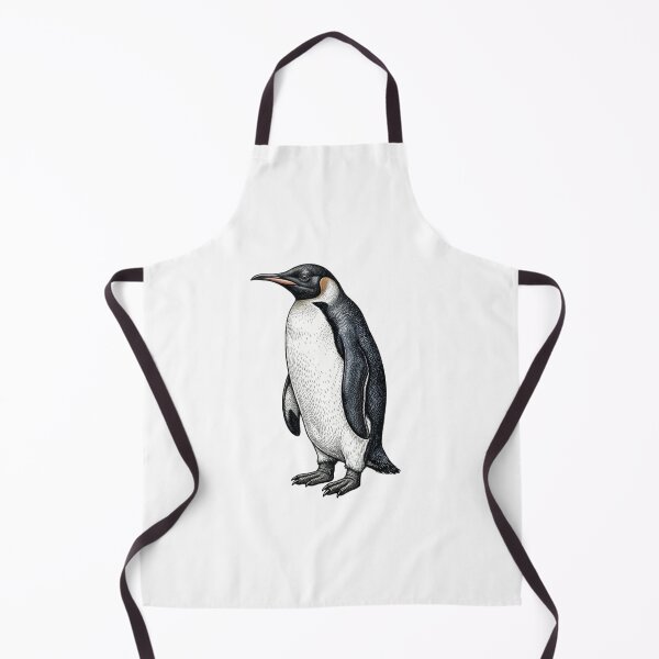 Item preview, Realistic bold line penguin designed and sold by Minimalisticaly.