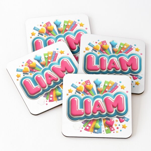 Item preview, Liam Name Design – Modern Style with Bold Appeal designed and sold by Lellenatavarez.