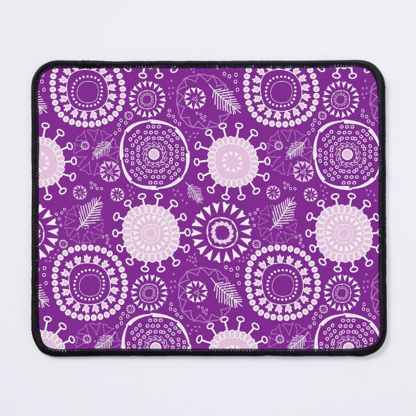 Item preview, purple floral pattern designed and sold by ANVivid.