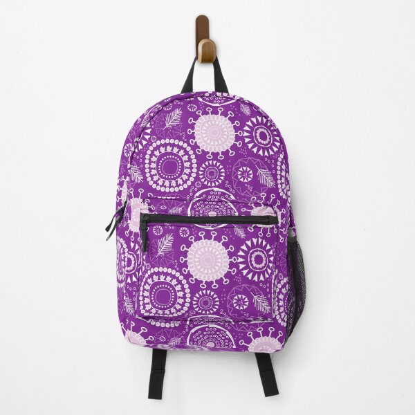 Item preview, purple floral pattern designed and sold by ANVivid.