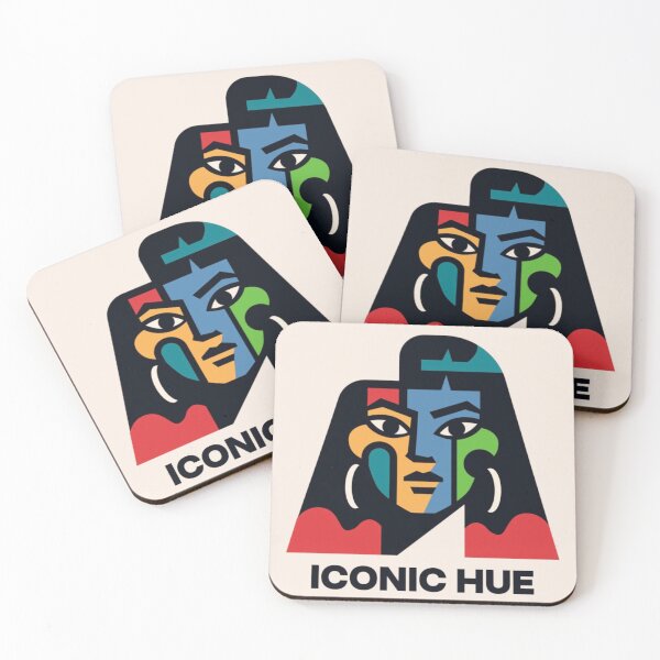 Item preview, Iconic Hue: Bold Cubist Modern Portrait Art designed and sold by TZAR WORKS.