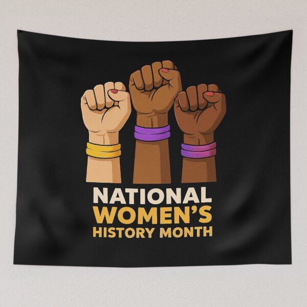 Item preview, National Women’s History Month Fists designed and sold by SiarheiYur.