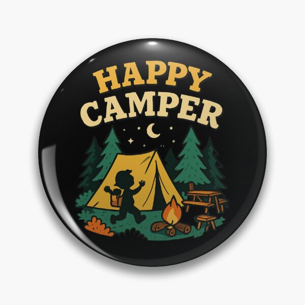 Artikelvorschau, Happy Camper Waldabenteuer entworfen und verkauft von SiarheiYur.