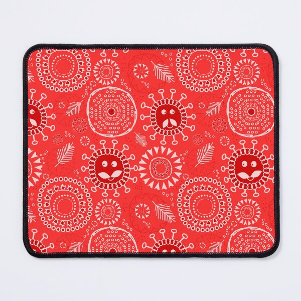 Item preview, Red floral smiles designed and sold by ANVivid.