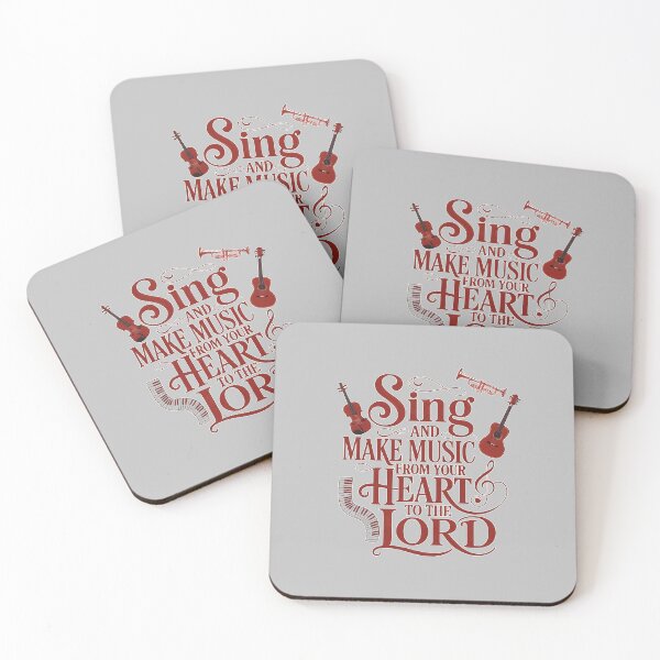 Item preview, Sing and Make Music From Your Heart to the LORD designed and sold by jmatix.