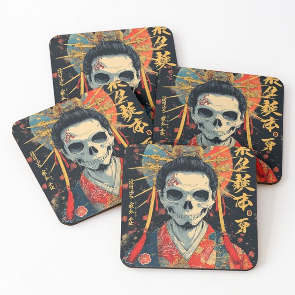 Item preview, SAMURAI SKULLS: Honor, After Death designed and sold by FANTASY FRENZY.