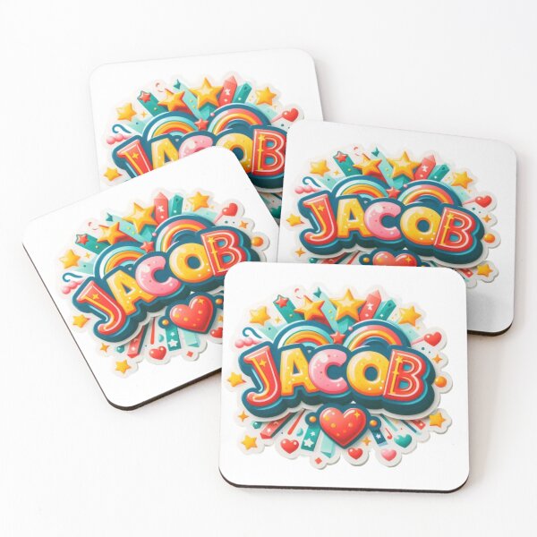 Item preview, Jacob Name Design – Classic Style with Strong Appeal designed and sold by Lellenatavarez.