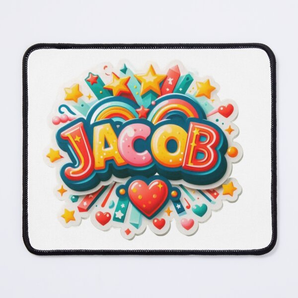 Item preview, Jacob Name Design – Classic Style with Strong Appeal designed and sold by Lellenatavarez.
