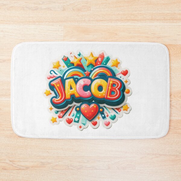 Item preview, Jacob Name Design – Classic Style with Strong Appeal designed and sold by Lellenatavarez.