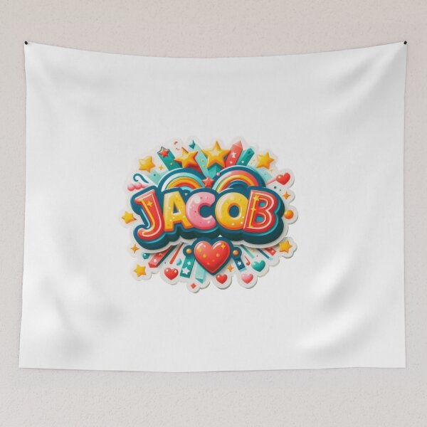 Item preview, Jacob Name Design – Classic Style with Strong Appeal designed and sold by Lellenatavarez.