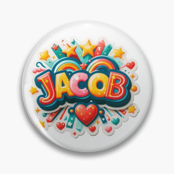 Item preview, Jacob Name Design – Classic Style with Strong Appeal designed and sold by Lellenatavarez.