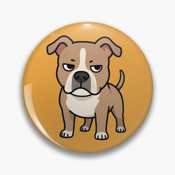 Item preview, Angry Bulldog Mascot – Fierce Cartoon Dog Gaming Design designed and sold by MerlinWear.