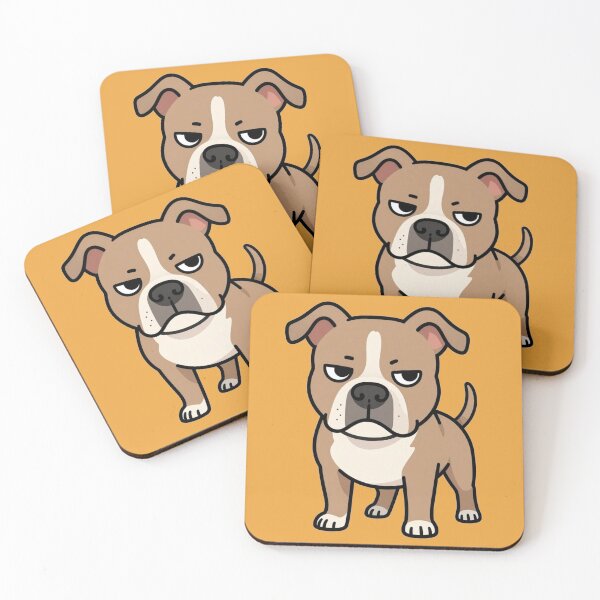 Item preview, Angry Bulldog Mascot – Fierce Cartoon Dog Gaming Design designed and sold by MerlinWear.