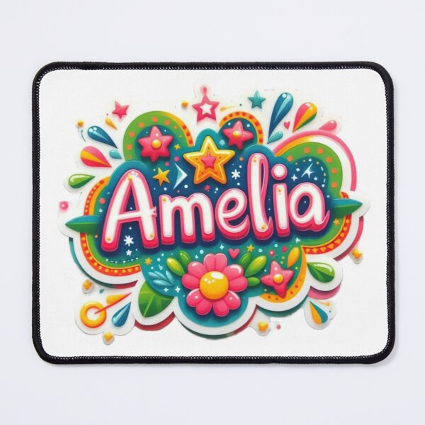 Item preview, Amelia Name Design – Elegant Style with Graceful Appeal designed and sold by Lellenatavarez.