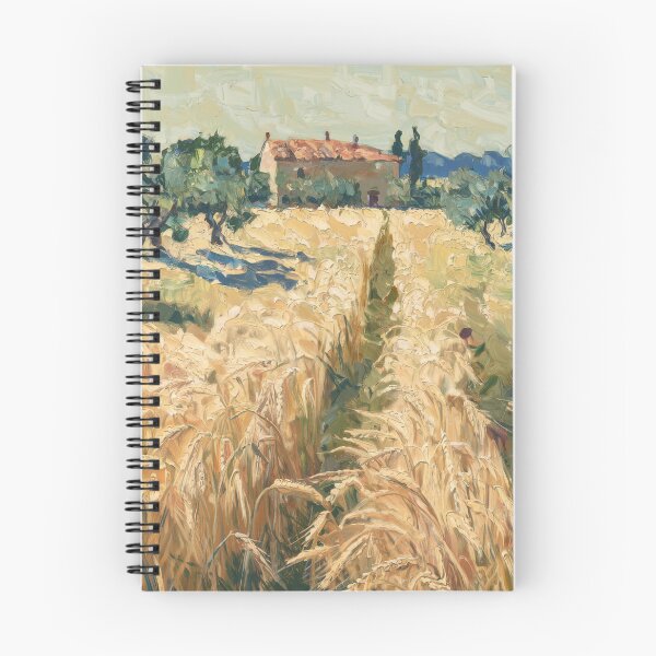 Item preview, Golden Wheat Field in Provence | French Farmhouse Landscape designed and sold by CARRAANN.