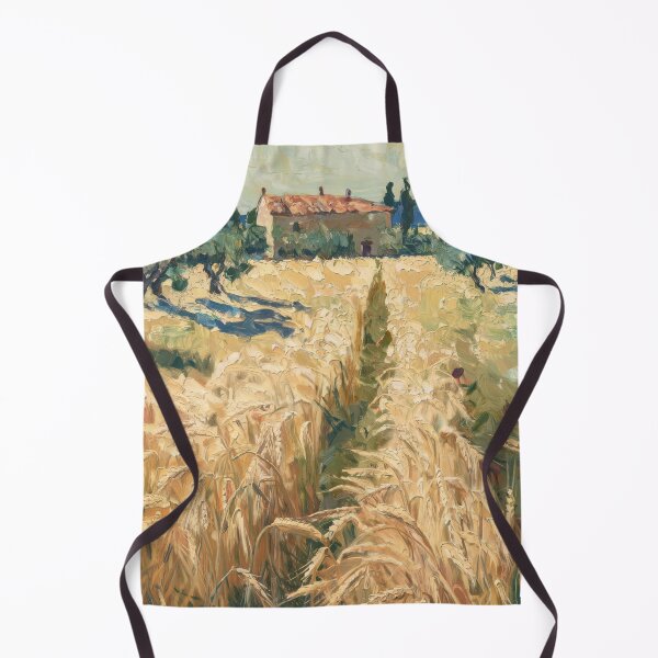 Item preview, Golden Wheat Field in Provence | French Farmhouse Landscape designed and sold by CARRAANN.