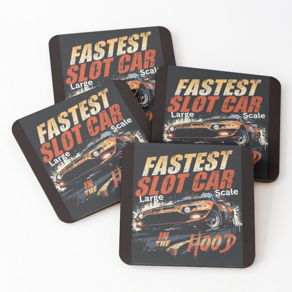 Item preview, Copy of Fastest Slot Car in the Hood – Funny Slot Car Racing designed and sold by NapoliApparel.