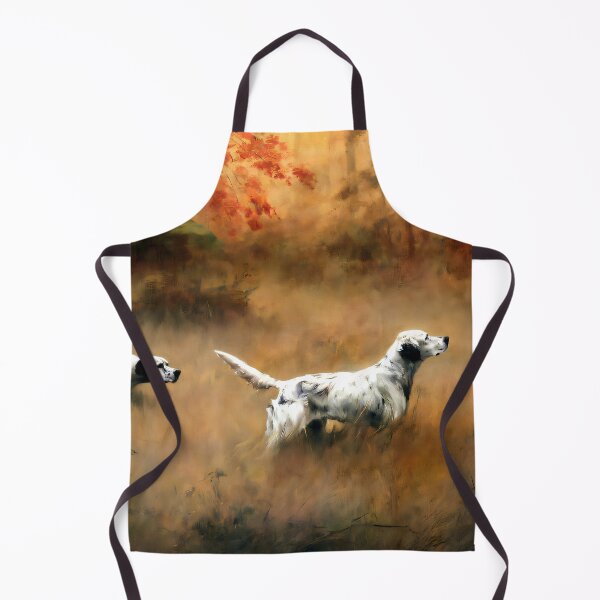 Item preview, English Setters in a Field - Percival Leonard Rosseau designed and sold by Jon-Baran.