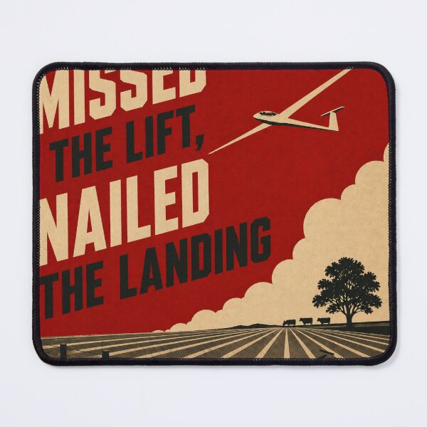 Item preview, Missed the lift, Nailed the landing designed and sold by drafgon.
