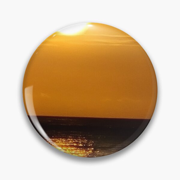 Item preview, Blazing golden sunset over the sea designed and sold by HemiShap.