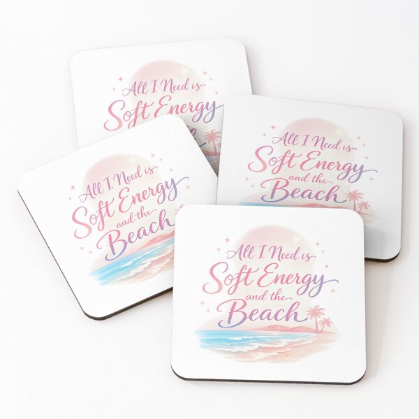Item preview, All I Need Is Soft Energy And The Beach designed and sold by LuveraxArt.
