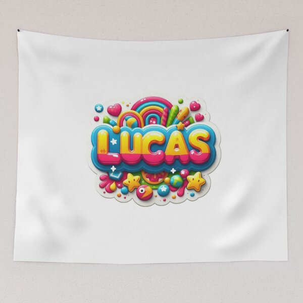 Item preview, Lucas Name Design – Modern Style with Bright Appeal designed and sold by Lellenatavarez.