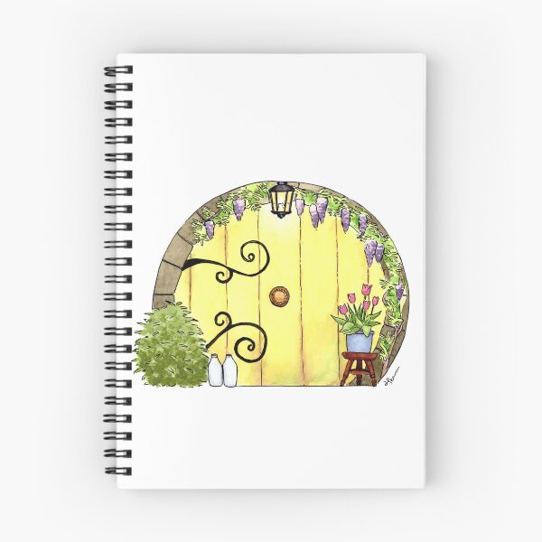 Item preview, Hobbit inspired door designed and sold by CosyDormouseDesigns.