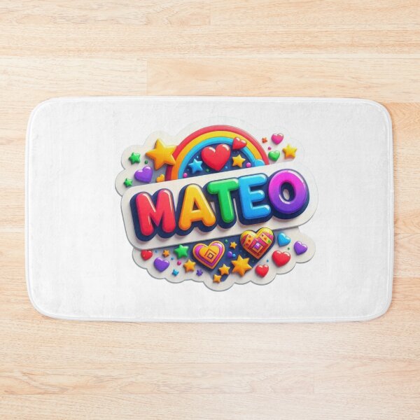Item preview, Mateo Name Design – Modern Style with Warm Appeal designed and sold by Lellenatavarez.