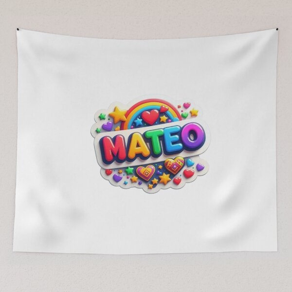 Item preview, Mateo Name Design – Modern Style with Warm Appeal designed and sold by Lellenatavarez.