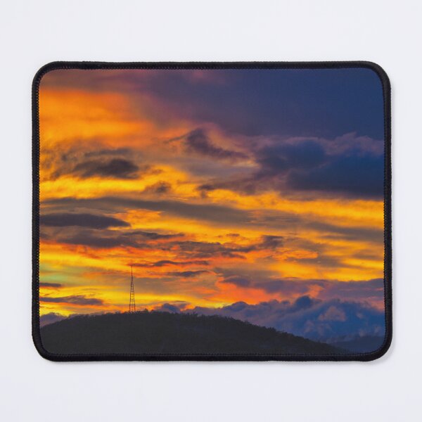 Item preview, Dramatic Sunset Over Brisbane Australia designed and sold by pcole123.