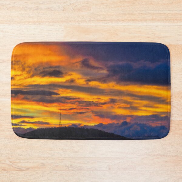 Item preview, Dramatic Sunset Over Brisbane Australia designed and sold by pcole123.