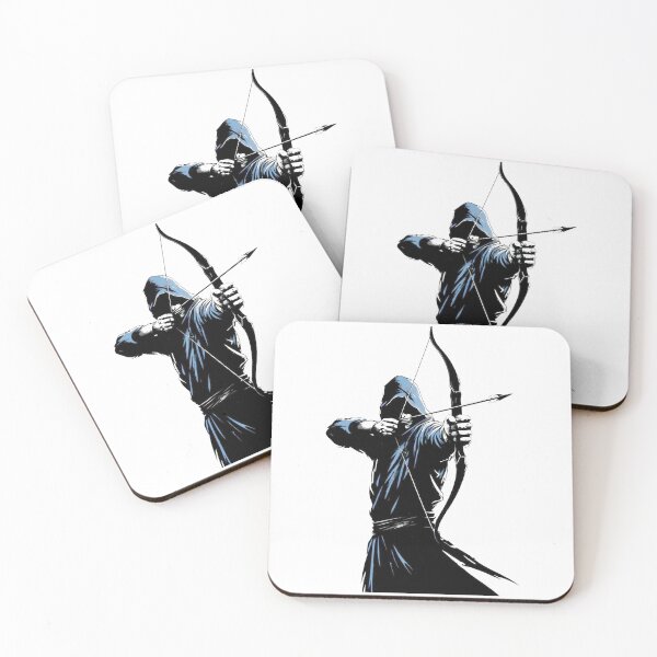 Item preview, Hooded Archer - Shadow Assassin Graphic Art designed and sold by A-M-G-Shop.
