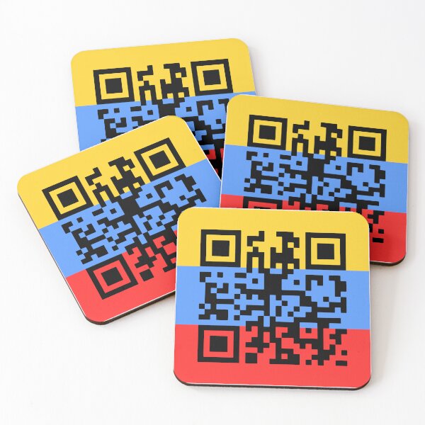 Item preview, QR Code Secret Message Flag of Venezuela designed and sold by 1989Ve&Co.