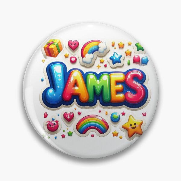Item preview, James Name Design – Classic Style with Timeless Appeal designed and sold by Lellenatavarez.