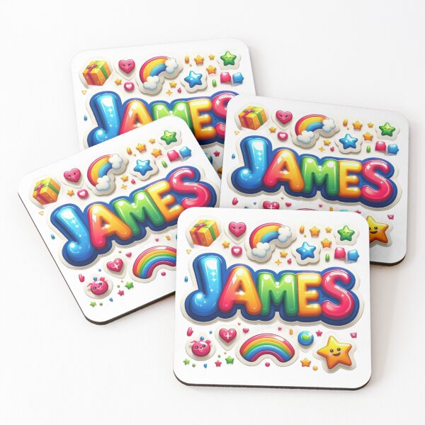Item preview, James Name Design – Classic Style with Timeless Appeal designed and sold by Lellenatavarez.