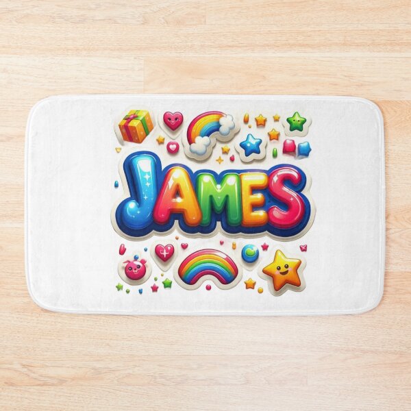 Item preview, James Name Design – Classic Style with Timeless Appeal designed and sold by Lellenatavarez.