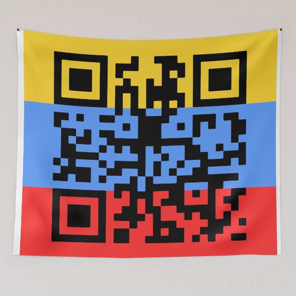 Item preview, QR Code Secret Message Flag of Venezuela designed and sold by 1989Ve&Co.
