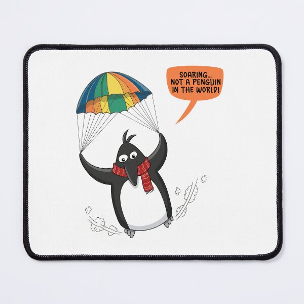 Item preview, Soaring... Not a Penguin in the World designed and sold by Sandramanhaten.