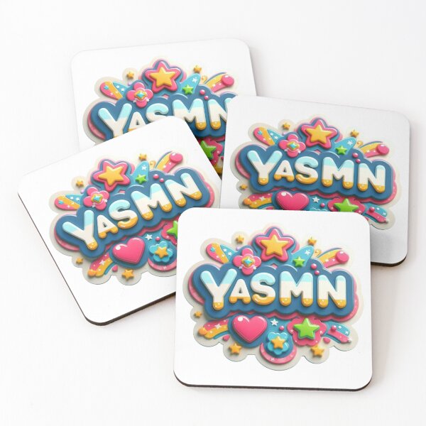 Item preview, Yasmn Name Design – Modern Style with Unique Appeal designed and sold by Lellenatavarez.