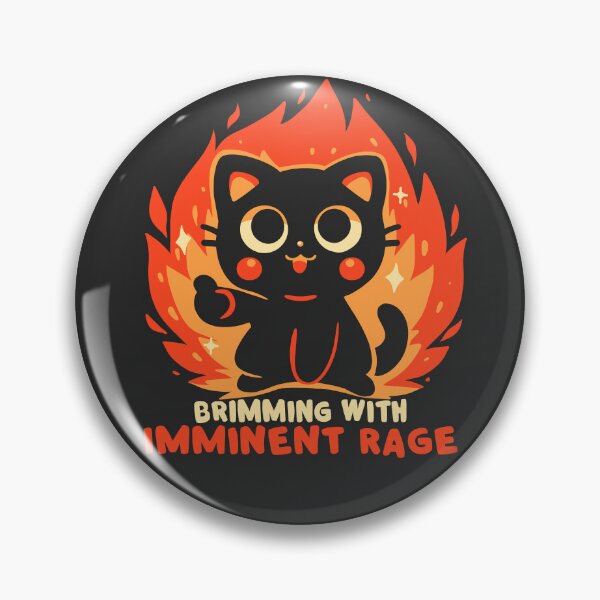 Item preview, Brimming with Imminent Rage designed and sold by TechraNova.