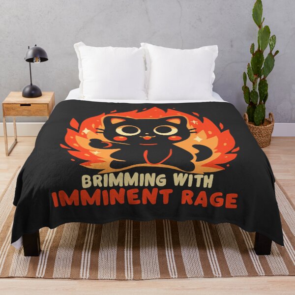 Item preview, Brimming with Imminent Rage designed and sold by TechraNova.