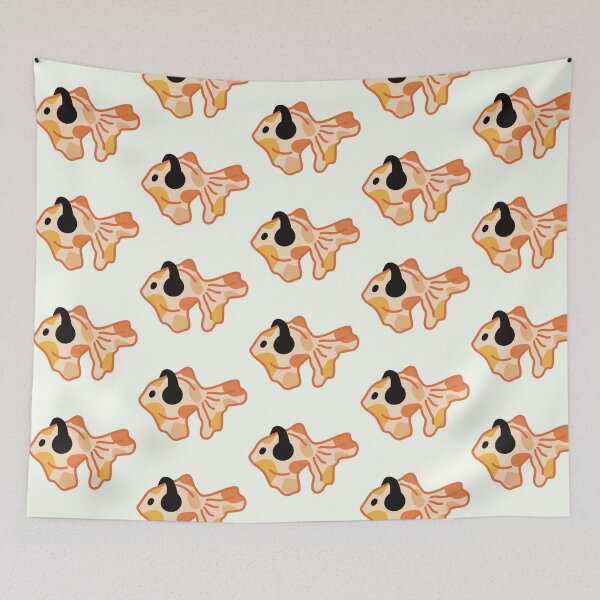 Item preview, Fish listening to music designed and sold by CheylaDesigns.