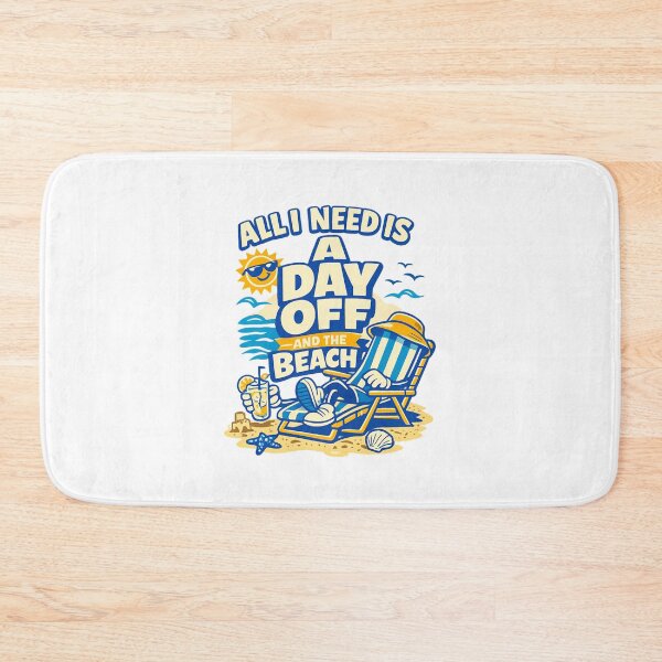 Item preview, All I Need Is A Day Off And The Beach designed and sold by LuveraxArt.