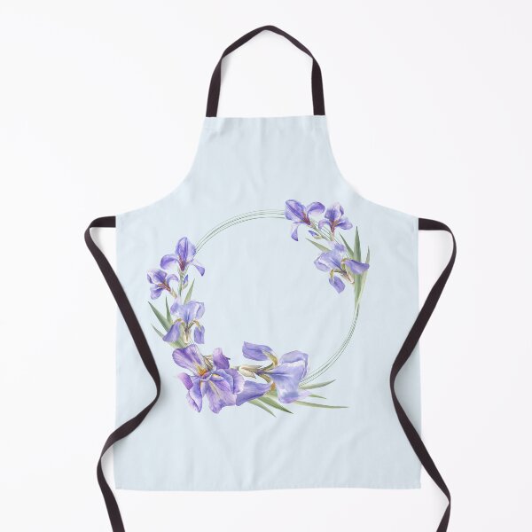 Item preview, Iris Floral Wreath designed and sold by Flowersforbear.