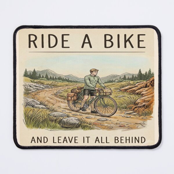 Item preview, Bikepacking Adventure - Ride A Bike designed and sold by Stefanrajzer.