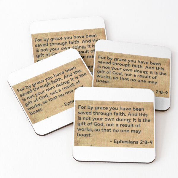 Item preview, Ephesians 2:8-9 designed and sold by di-Vera-Rosati.