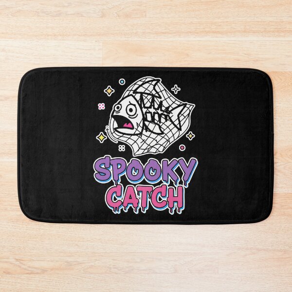 Item preview, Spooky Catch Fish Skeleton Cartoon designed and sold by Taridesign.