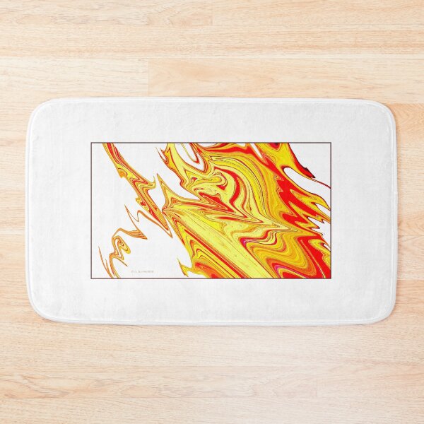 Item preview, Acrylic Painting, Digital Illustration, Expressionistic Fire designed and sold by AMacGPhilly.